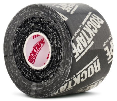 Miniatyrbild RockTape H2O Kinesiologitejp, 5 cm x 5 m, Black Logo