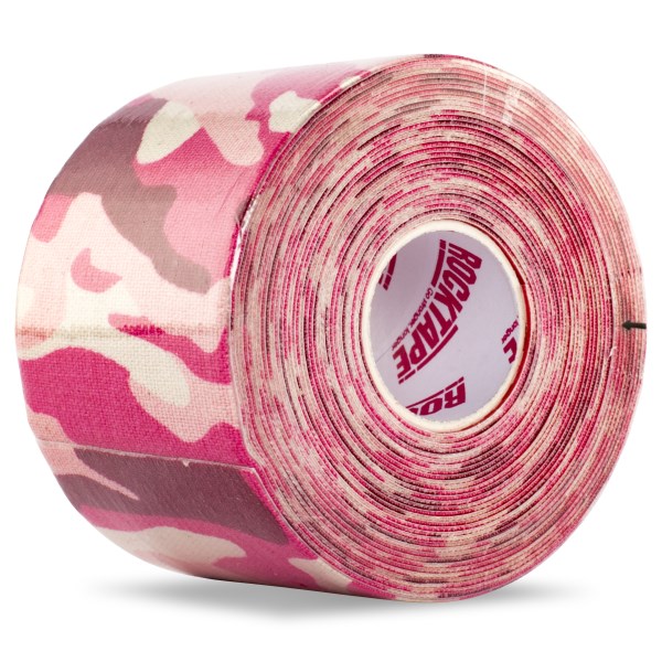 RockTape Kinesiologitejp Pink Camo
