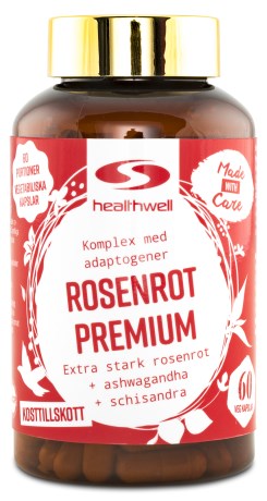 Miniatyrbild Healthwell Rosenrot Premium, 120 kaps