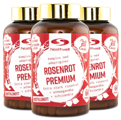 Miniatyrbild Healthwell Rosenrot Premium, 180 kaps
