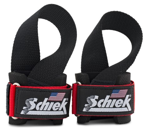Miniatyrbild Schiek Power Lifting Straps, One size, Red