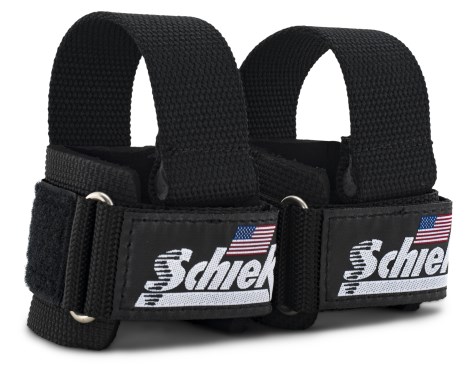 Miniatyrbild Schiek Power Lifting Straps +Dowel, One size, Black