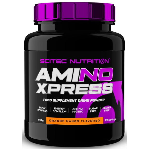 Scitec Amino Xpress, Orange/Mango, 440 g