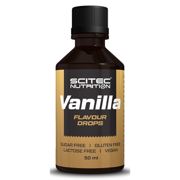 Scitec Flavour Drops, Vanilla, 50 ml