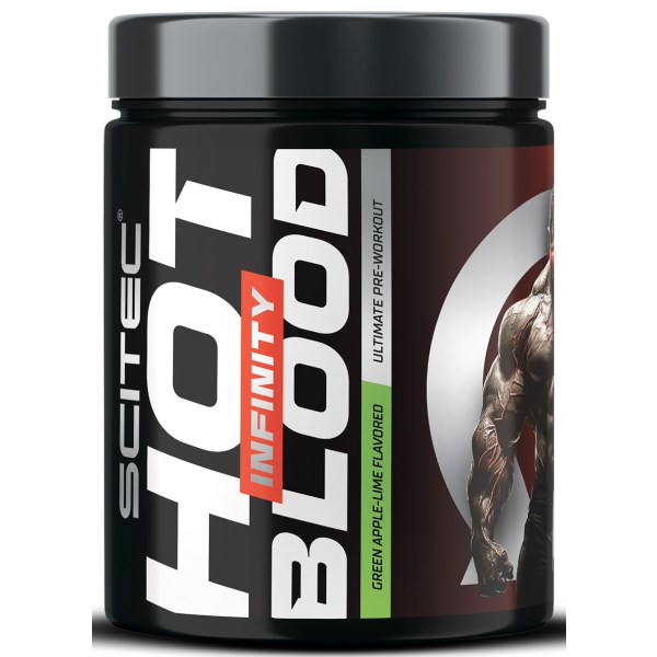 Scitec Hot Blood Infinity, Green Apple/Lime, 350 g
