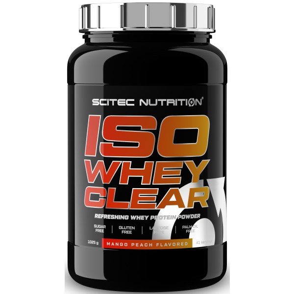 Scitec Iso Whey Clear, Mango/Peach, 1025 g