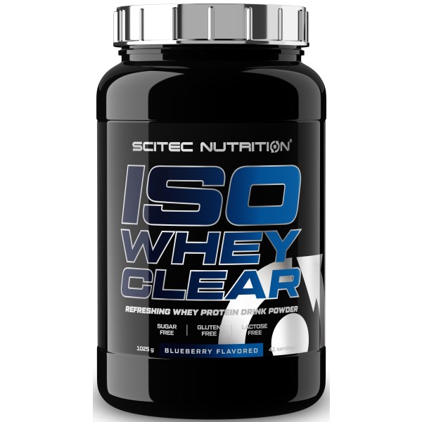 Scitec Iso Whey Clear, Blueberry, 1025 g