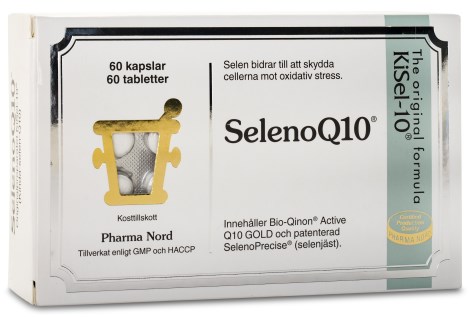 Miniatyrbild Pharma Nord SelenoQ10, 60 kaps + 60 tabl