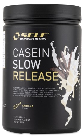 Miniatyrbild Self Omninutrition Casein Slow Release, Vanilla, 900 g