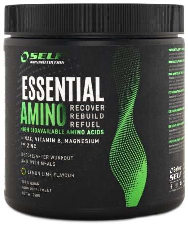 Miniatyrbild Self Omninutrition Essential Amino, Fruit punch, 250 g