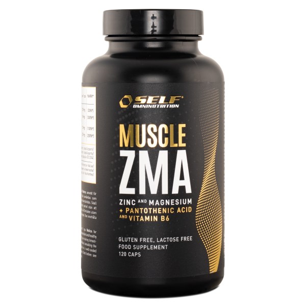 Self Omninutrition Muscle:ZMA, 120 kaps