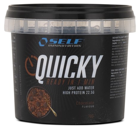 Miniatyrbild Self Omninutrition Quicky, Chocolate, 70 g