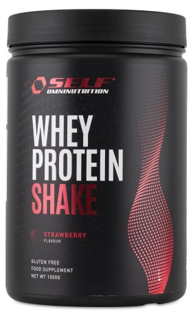 Miniatyrbild Self Omninutrition Whey Protein Shake, Strawberry, 1 kg