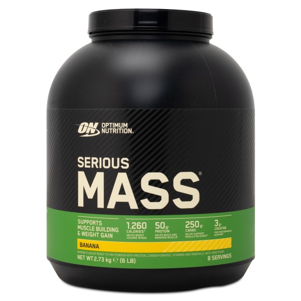 Serious Mass, Banan, 2722 g | Träningstillskott - Efter Träning - Gainers | Gymkraft