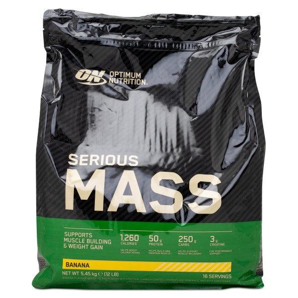 Serious Mass, Banan, 5455 g | Träningstillskott - Efter Träning - Gainers | Gymkraft
