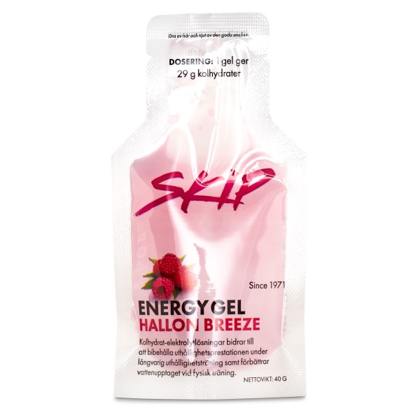 Skip Energy Gel, HallonBreeze, 1 st