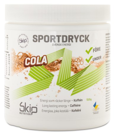 Miniatyrbild Skip Sportdryck Cola med Koffein, Cola, 510 g