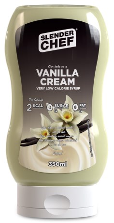Miniatyrbild Slender Chef Syrup, 350 ml, Vanilla Cream