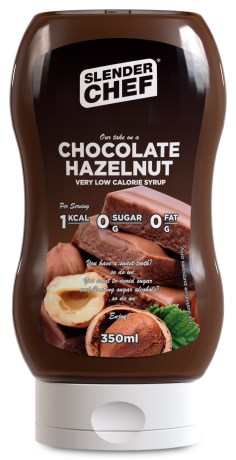 Miniatyrbild Slender Chef Syrup, 350 ml, Chocolate Hazelnut