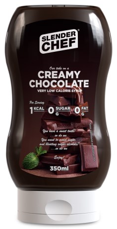 Miniatyrbild Slender Chef Syrup, 350 ml, Creamy Chocolate