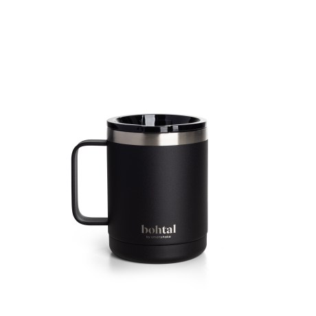 Miniatyrbild SmartShake Bohtal Stainless Steel Coffee Cup, 350 ml, Black