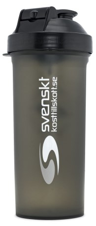 Miniatyrbild SmartShake Lite Large, 1000 ml, Dark Black Transparent
