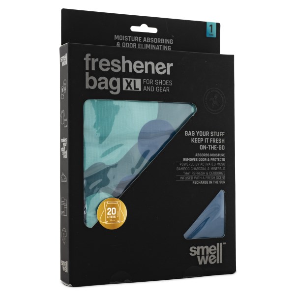 SmellWell Freshener Bag XL, 20 Liter, Camo Green