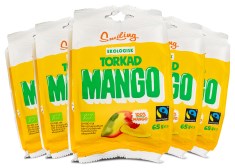 Miniatyrbild Smiling Torkad Mango Fairtrade EKO, 5-pack
