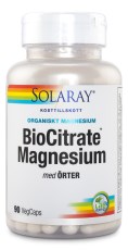 Miniatyrbild Solaray BioCitrate Magnesium, 90 kaps