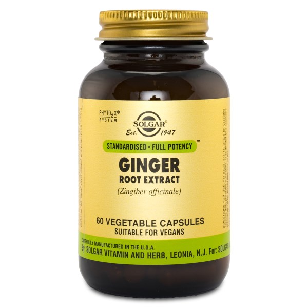 Solgar Ginger Root Extract 60 kaps