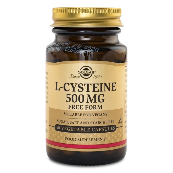Solgar L-Cysteine, 30 kaps