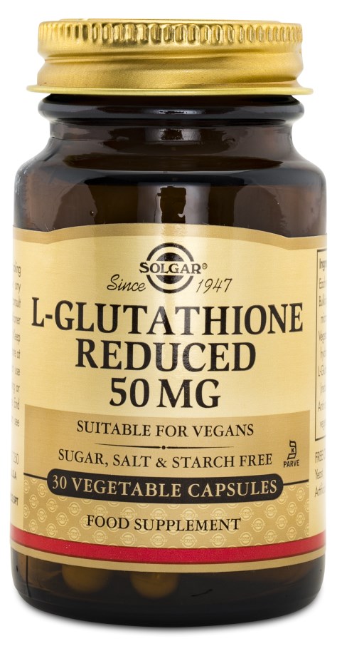 glutathione svenska Solgar L-Glutathione 50 mg | Glutation