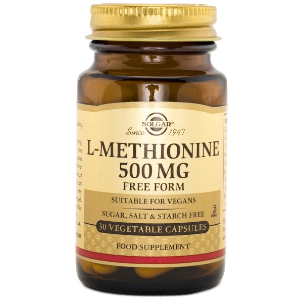 Solgar L-Methionine 500 mg 30 kaps