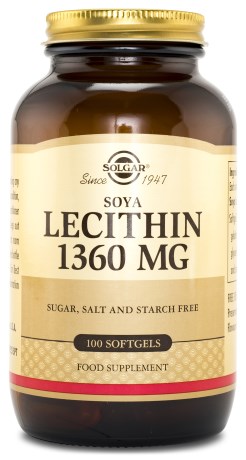 Miniatyrbild Solgar Lecithin, 100 kaps