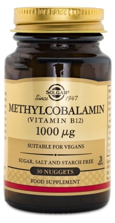 Miniatyrbild Solgar Methylcobalamin B12 1000 ug, 30 nuggets