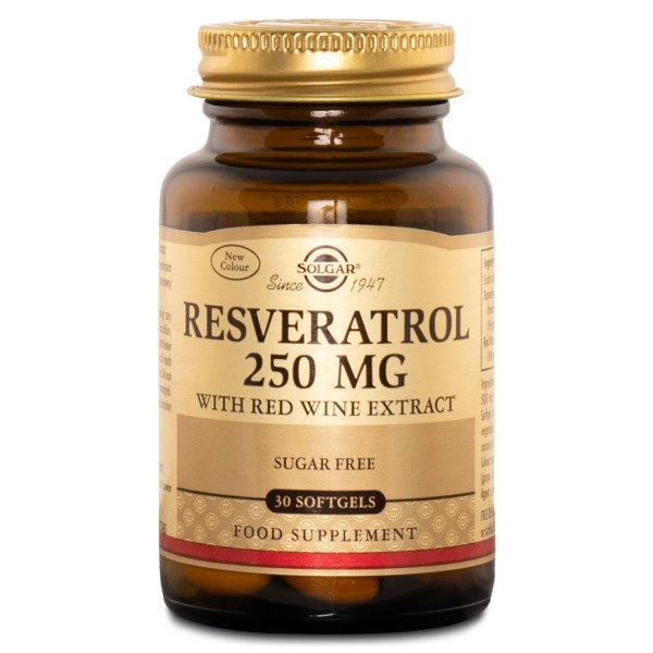 Solgar Resveratrol 250 mg 30 softgel