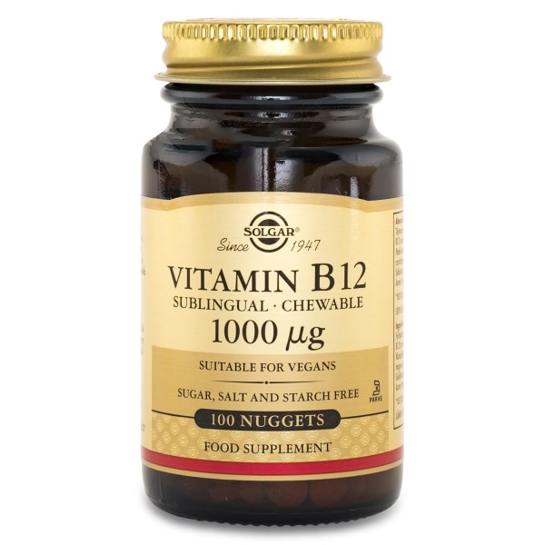 Solgar Vitamin B12 1000 mcg 100 tabl