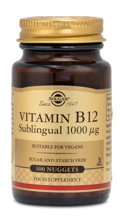 Miniatyrbild Solgar Vitamin B12 1000 mcg, 100 tabl