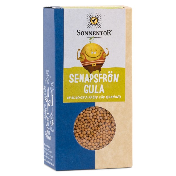 Sonnentor Senapsfrö Gula, 120 g