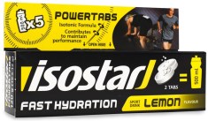 Miniatyrbild Isostar Sportdryck Power Tabs, Citron, 120 g