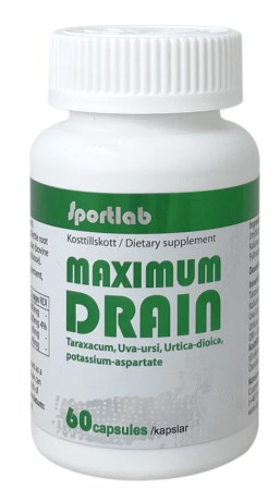 Miniatyrbild Sportlab Maximum Drain, 60 kaps