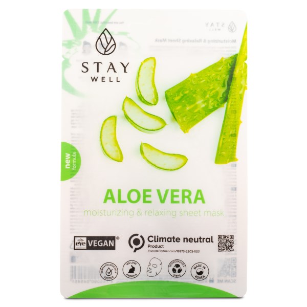 StayWell Vegan Sheet Mask 1 st Aloe