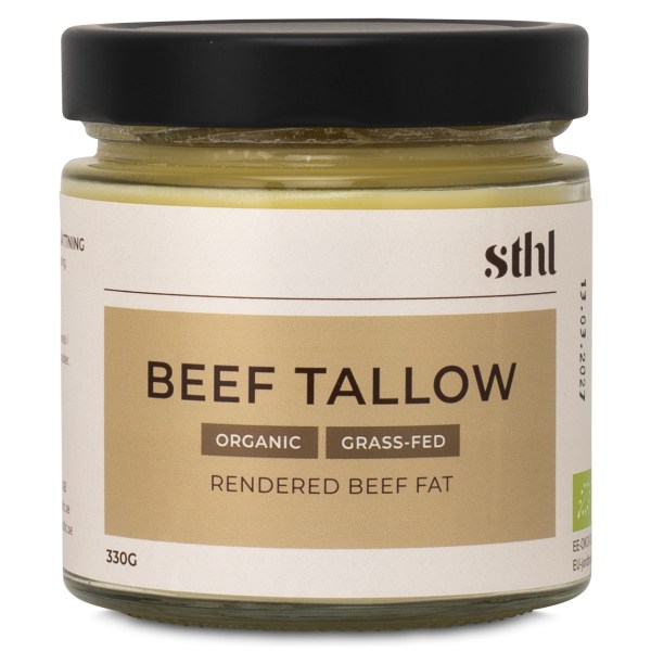 STHL Beef Tallow EKO , 330 g | Livsmedel - Till Skafferiet - Olja & Fett | Gymkraft
