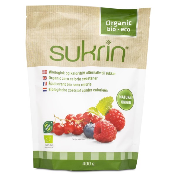 Sukrin Organic, 400 g | Livsmedel - Till Skafferiet - Sötning | Gymkraft