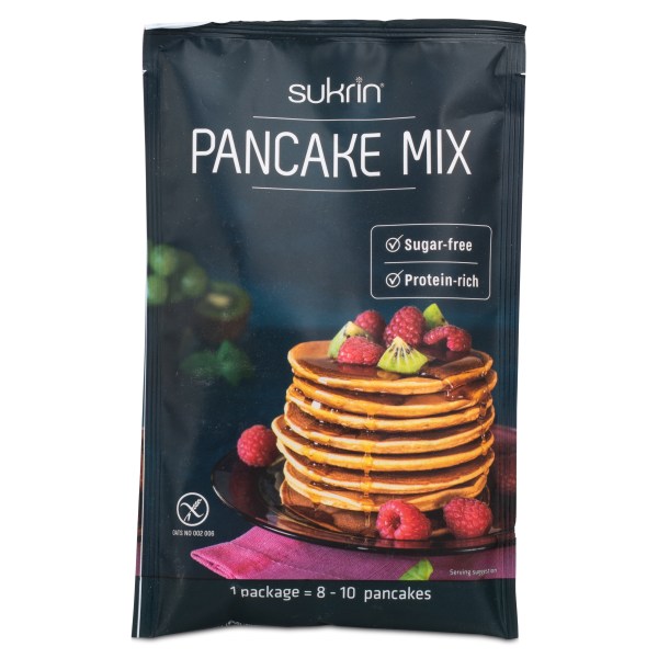 Sukrin Pancake Mix, 100 g | Proteintillskott - Protein Måltider | Gymkraft