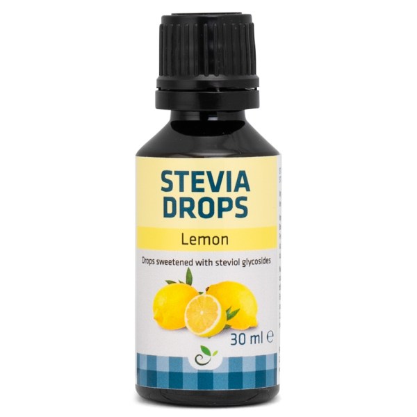 Sukrin Stevia Drops, Lemon, 30 ml | Livsmedel - Till Skafferiet - Sötning | Gymkraft