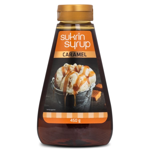 Sukrin Syrup Caramel, 450 g | Livsmedel - Till Skafferiet - Sötning | Gymkraft