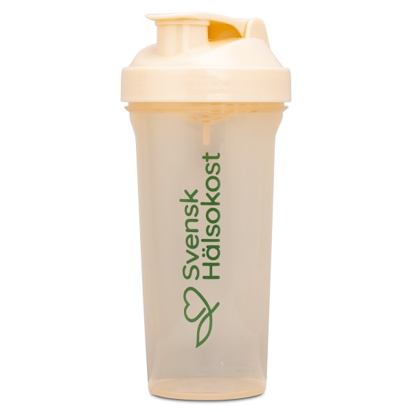 Svensk Hälsokost Shaker, 800 ml, Sand | Träning & Tillbehör - Shakers, Vattenflaskor & Dosett | Gymkraft