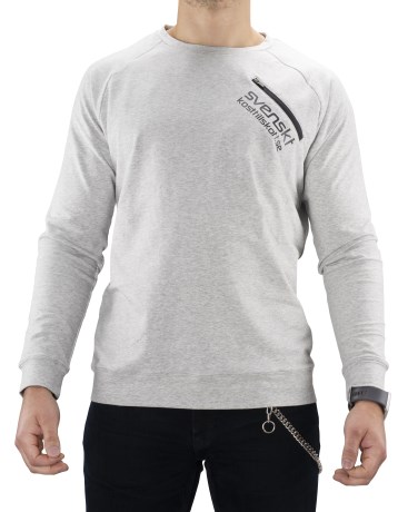 Miniatyrbild Sweatshirt Herr, S, Light Grey