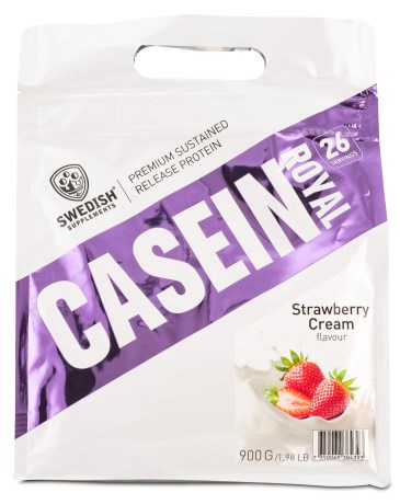 Miniatyrbild Swedish Supplements Casein, 900 g, Strawberry Cream